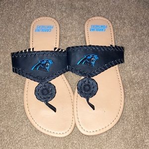 Carolina Panthers Sandals